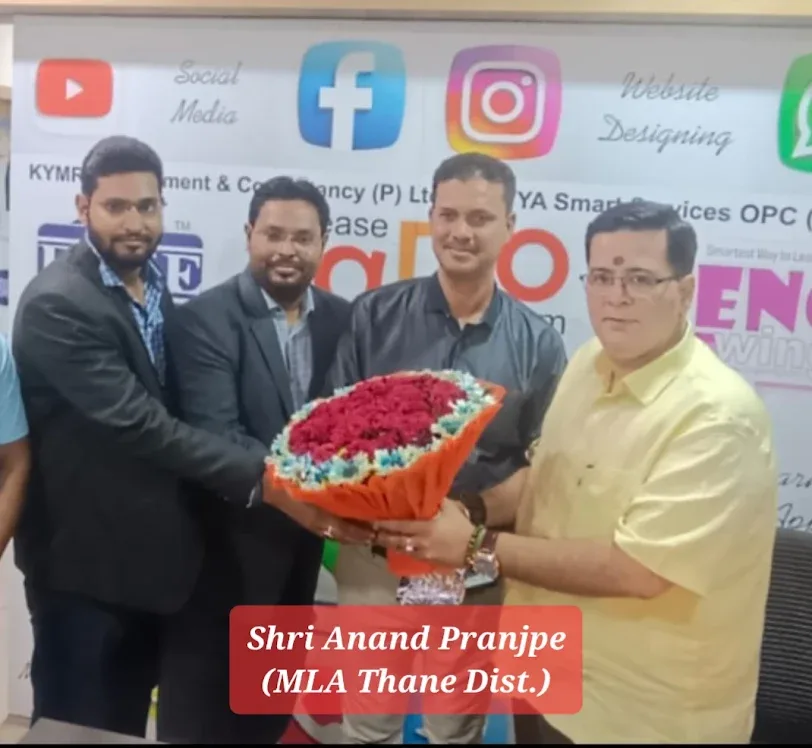 EASE ADO dedicated digital marketing team group photo at Mira Road office
