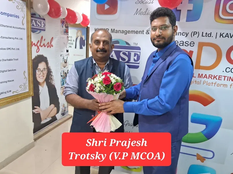 EASE ADO team felicitating Shri Anand Pranjpe, MLA Thane District