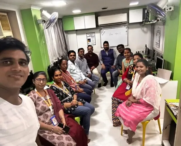 EASE ADO Mira Road office team training and strategy session