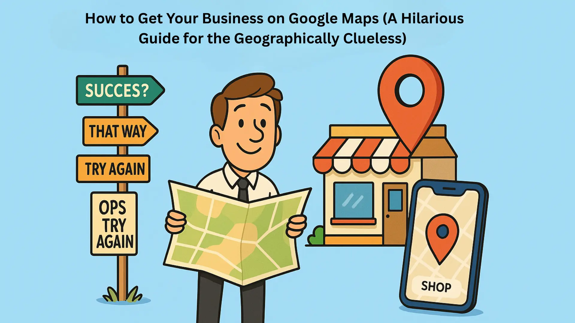How to Get Your Business on Google Maps (A Hilarious Guide for the Geographically Clueless) – 2025 Edition