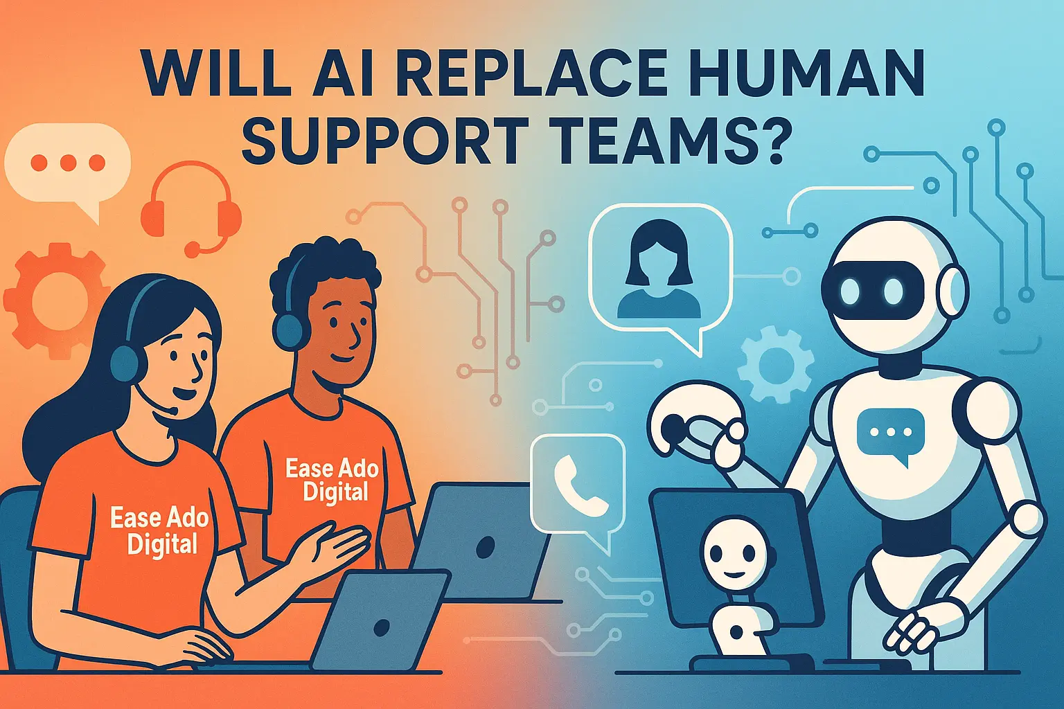 Will AI Replace Human Support Teams