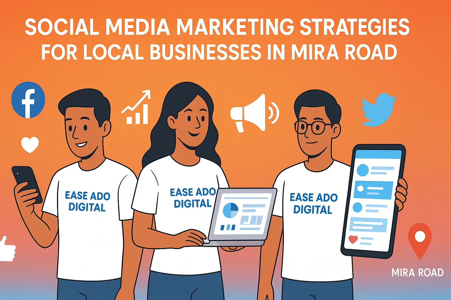 Social Media Marketing Strategies For Local Businesses In Mira Road | Ease Ado - Top Digital Marketing Company In Mira Road | Social Media Marketing Strategies For Local Businesses In Mira Road