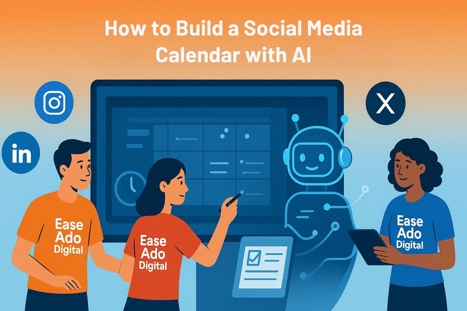 How to Build a Social Media Calendar with AI