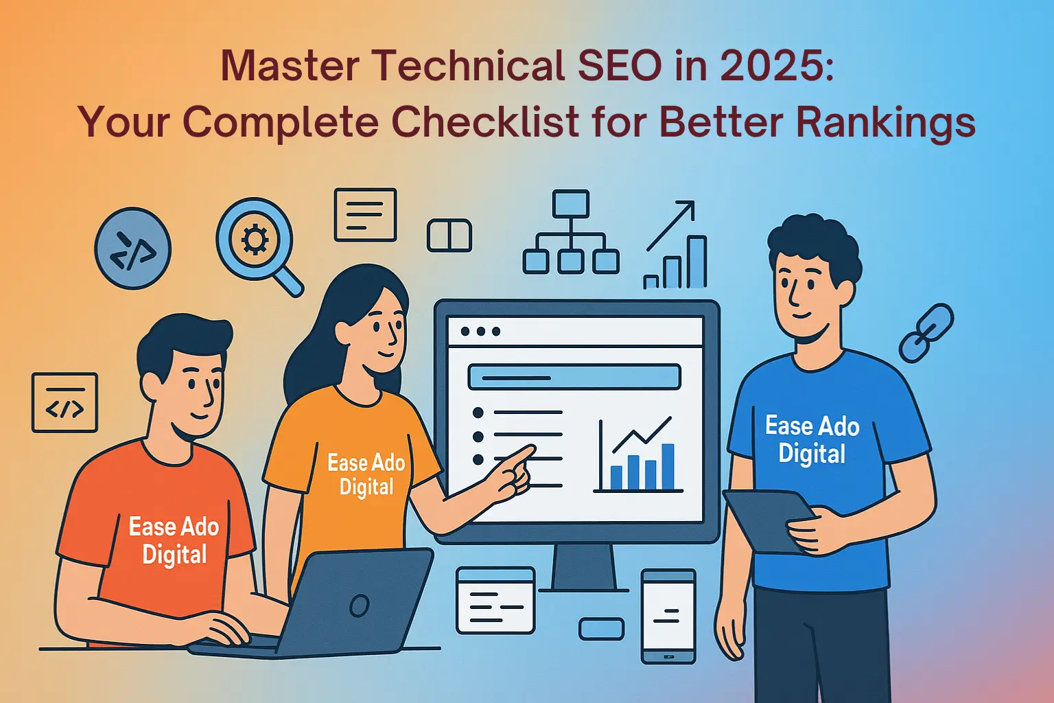 Master Technical Seo In 2025: Your Complete Checklist For Better Rankings | Ease Ado - Top Digital Marketing Company In Mira Road | Master Technical Seo In 2025_ Your Complete Checklist For Better Rankings